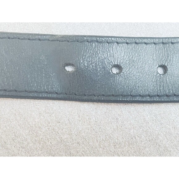 Wrangler Men’s Black Genuine Leather Belt Sz 40 Stitch Detail Western Style - Picture 7 of 10